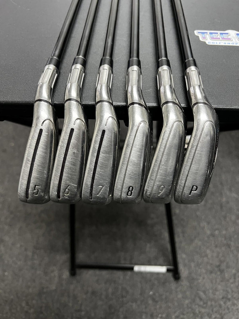 TaylorMade M6 Irons Set 5-PW Atmos Senior Flex GP Grips RH