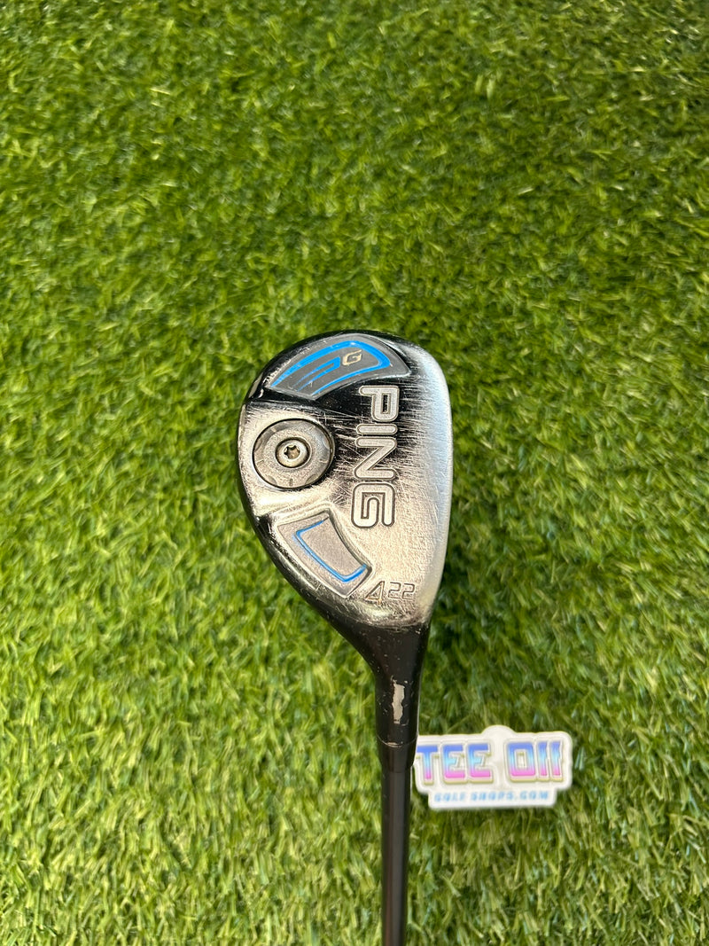 Ping G 4H 22 Loft Alta Stiff Flex GP Grip RH