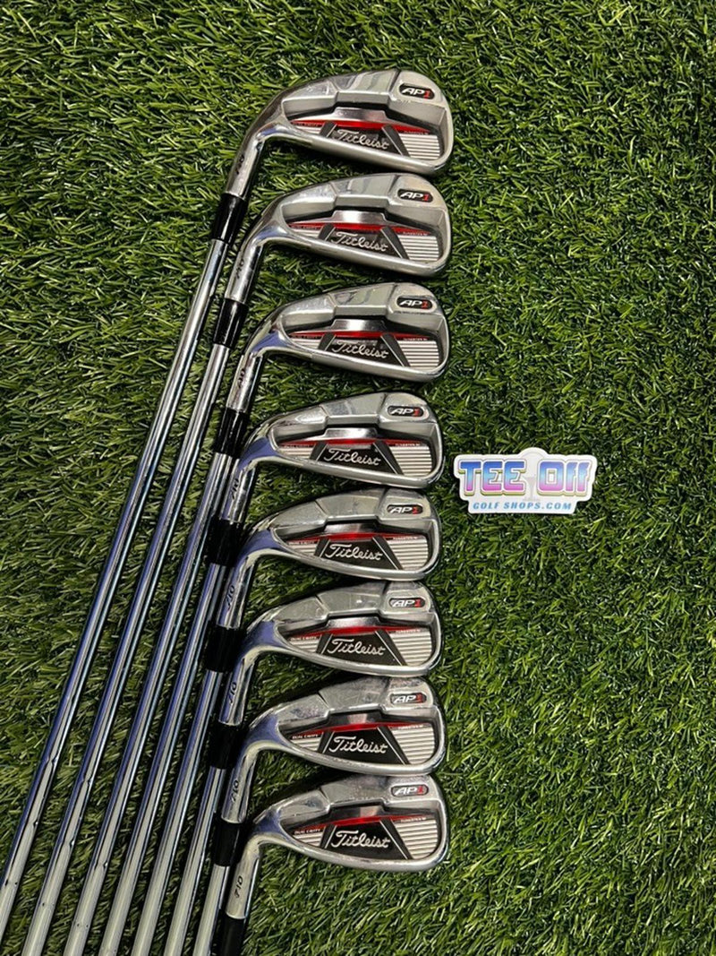 Titleist AP1 710 Irons Set 4-AW NS Pro Stiff Flex Original Grips LH