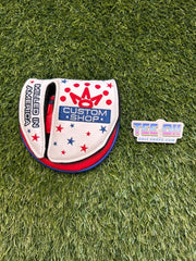 Scotty Cameron JYD USA White Mid Round Mallet Head Cover