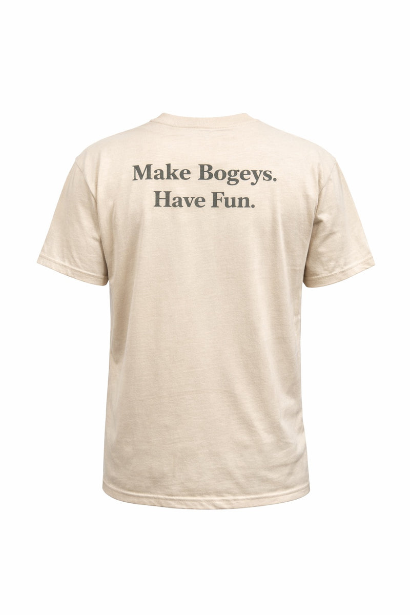 Golf is Hard. Make Bogeys Have Fun. TEE Heather Bone