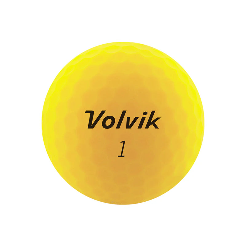 Volvik Vimat Dozen Yellow Golf Balls