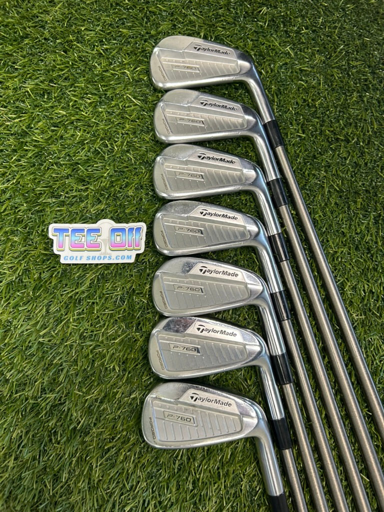TaylorMade P-760 4-PW Iron Set Stiff RH