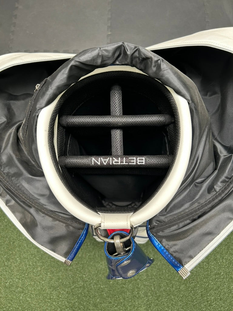 Betrian Staff Bag Red White & Blue Golf Bag
