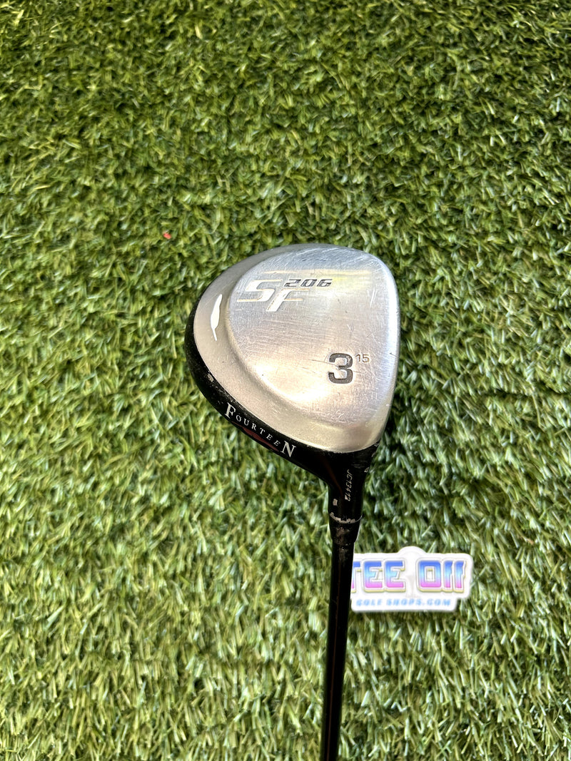 Fourteen SF-206 3-Wood 15 Loft Stiff RH