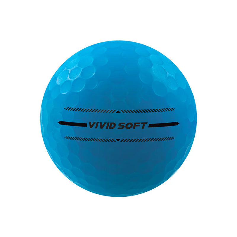 Volvik Vivid Soft Dozen Blue Golf Balls