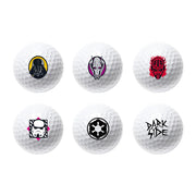 Volvik Disney Star Wars™ Dark Side Sleeve White/Black Golf Balls