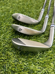 TaylorMade Refinished Milled Grind 52/56/60 Wedge Set Wedge Flex RH