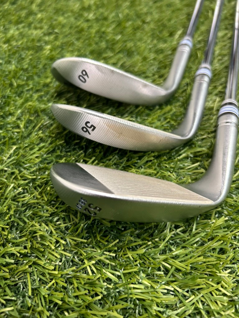 TaylorMade Refinished Milled Grind 52/56/60 Wedge Set Wedge Flex RH