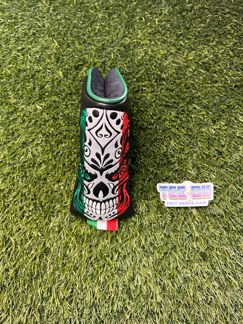 Big Crazy Mexico La Raza Leather Blade Putter Head Cover Craftsman Golf