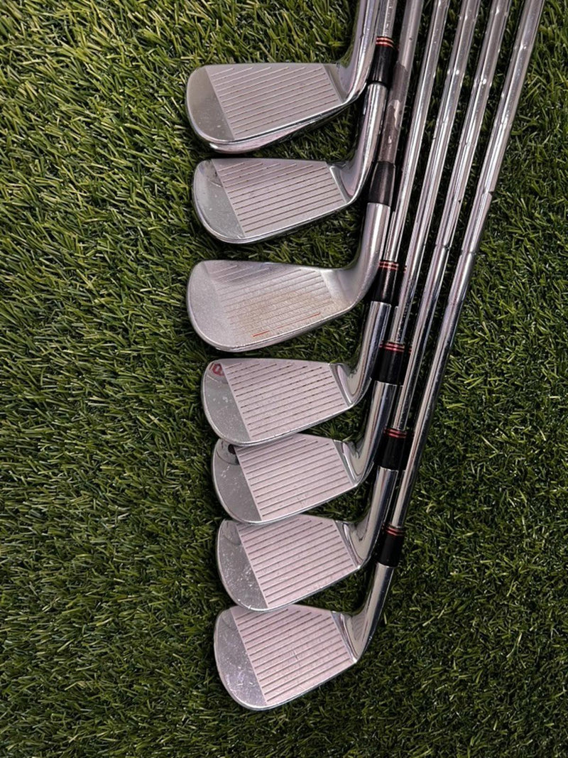 Cobra Amp Forged Irons Set 4-PW Steel Stiff Flex RH