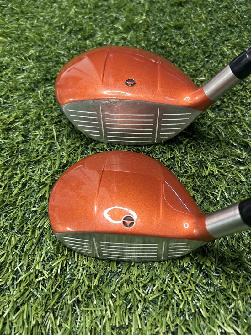 TaylorMade FireSole Driver 3W Wood Set Bubble Regular Flex RH