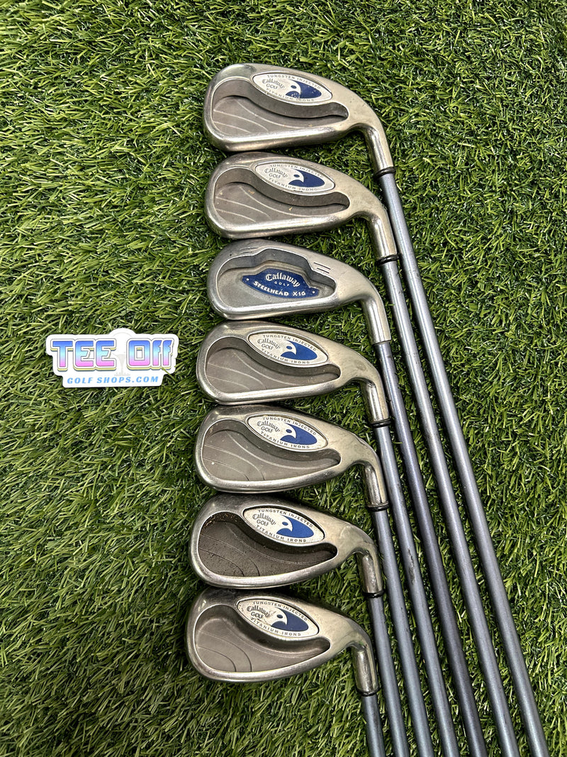 Callaway Hawkeye Tungsten 4-PW Iron Set Regular RH