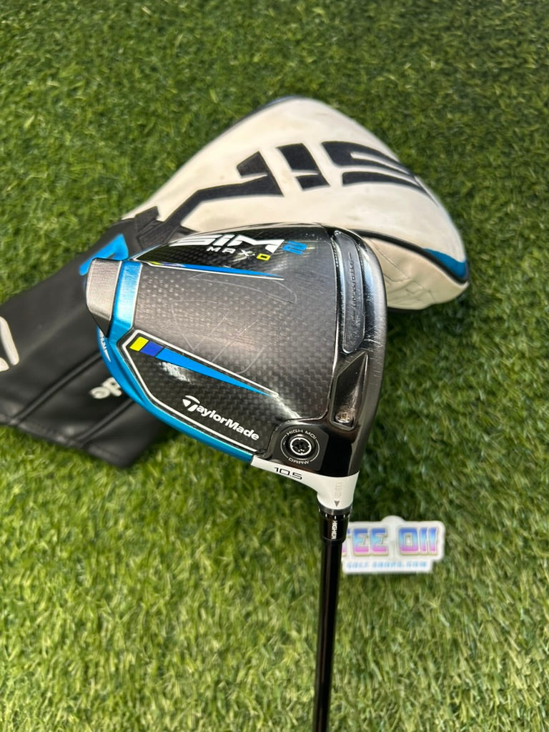 TaylorMade SIM 2 Max D Driver 10.5 Loft Stiff RH