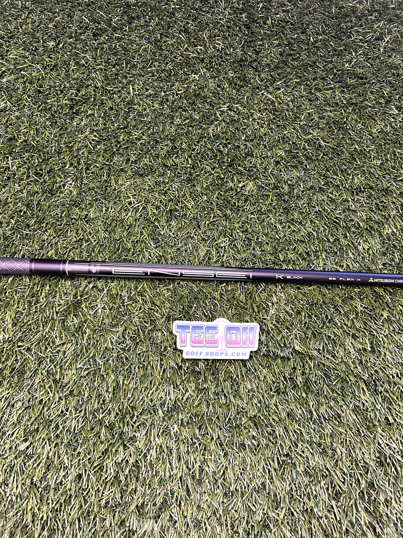 Mitsubishi Chemical TENSEI 1K Black 65g X-Stiff 46" TaylorMade Tip Golf Shaft
