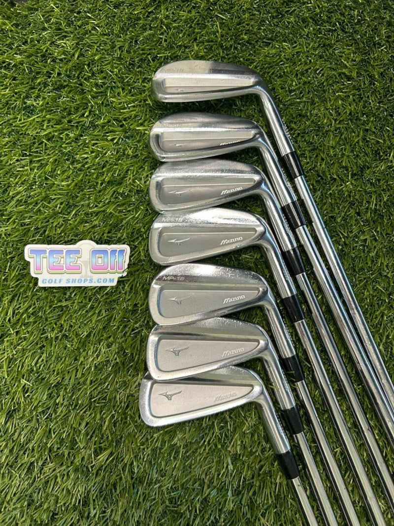 Mizuno MP-18 Irons Set 4-PW KBS Tour X-Stiff Flex GP Grips RH