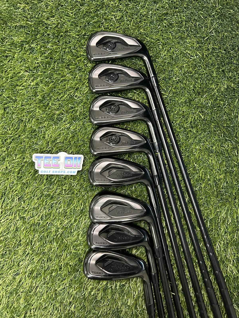 Titleist Limited Edition T200 4-GW AMT S300 Stiff Flex GP Grips RH