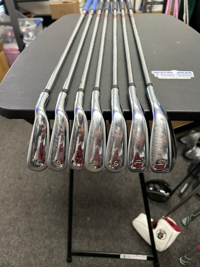 Cobra King F9 One Length 5-GW Iron Set Stiff RH