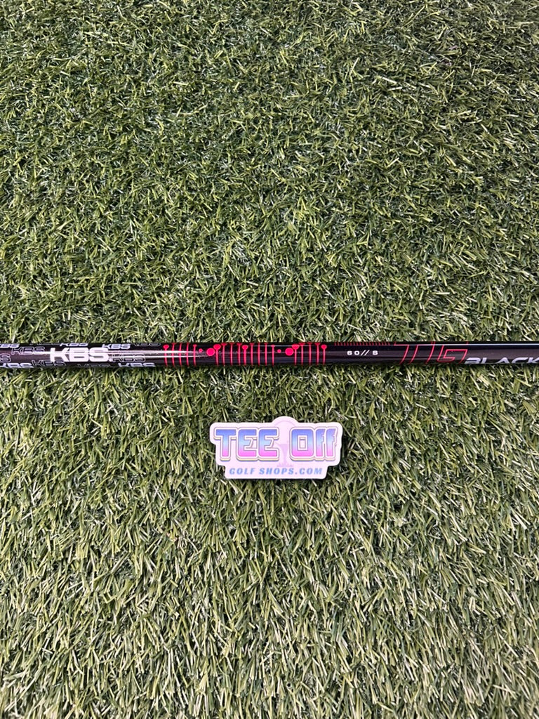 KBS TG Black 60g Stiff 46" No Tip Golf Shaft