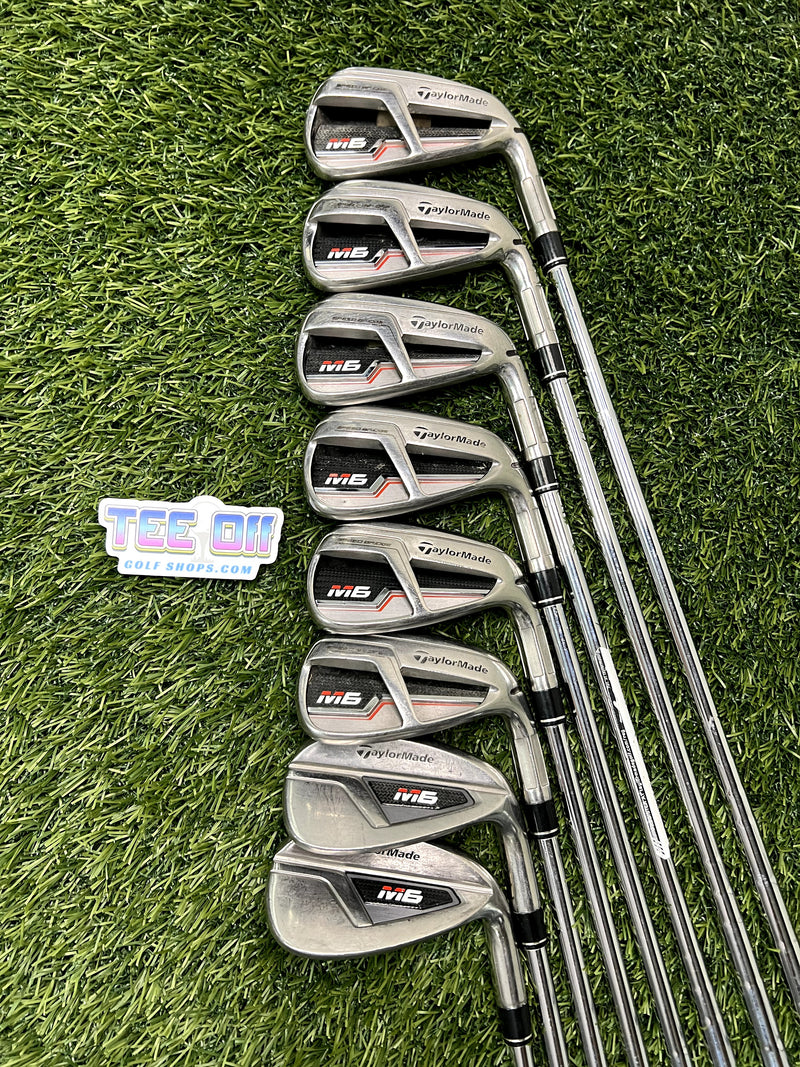 TaylorMade M6 5-SW Iron Set Stiff RH