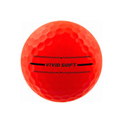 Volvik Vivid Soft Dozen Red Golf Balls