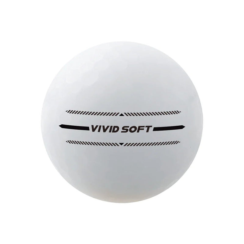 Volvik Vivid Soft Dozen White Golf Balls