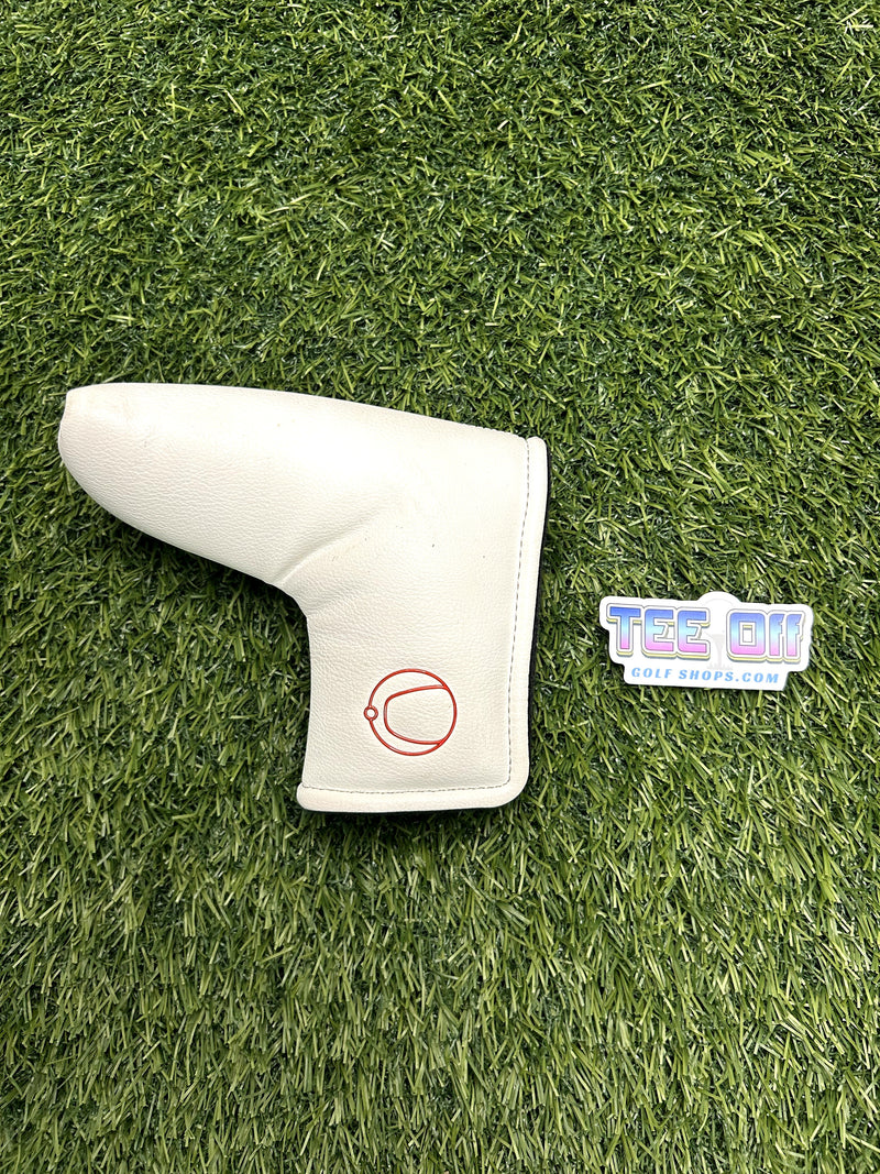 LITEYEAR White Leather Head Cover Pre-Owned