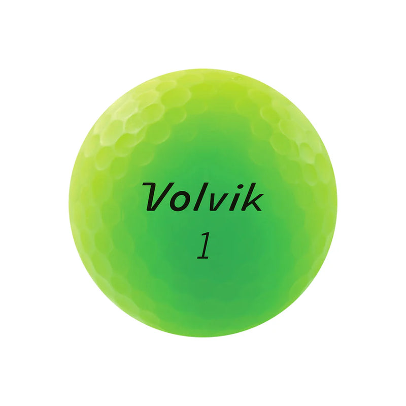 Volvik Vivid Soft Dozen Green Golf Balls