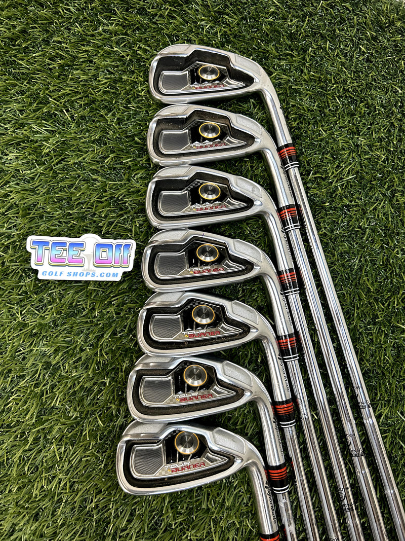 TaylorMade Tour Burner 4-PW Iron Set Stiff RH