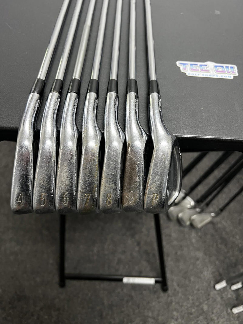 Mizuno MP-60 Irons Set 4-PW S300 Stiff Flex GP Grips RH