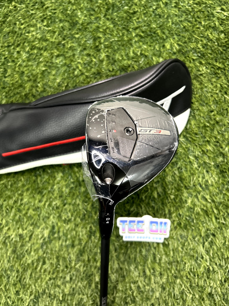 Titleist GT3 Fairway 3-Wood 15 Loft Stiff LH