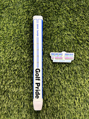 Golf Pride Zero Taper Blue Straight Medium Midsize Putter Grip