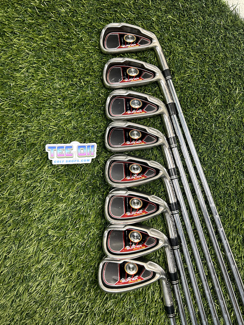 TaylorMade Burner Plus 4-AW Iron Set Stiff RH