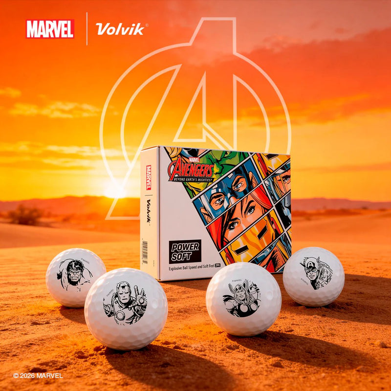 Volvik Marvel Power Soft Avengers Dozen