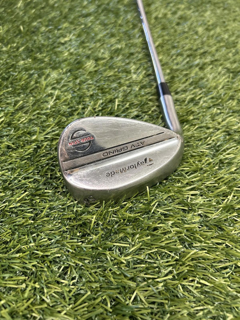 TaylorMade ATV Grind 56 Loft SW Steel Wedge Flex Original Grip LH – Pre-Owned Golf Club – TEE OFF Golf Shops