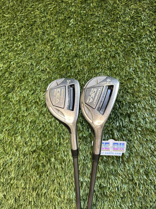 Ladies Adams Idea a12os 5H/6H Hybrid Iron Set W Flex RH