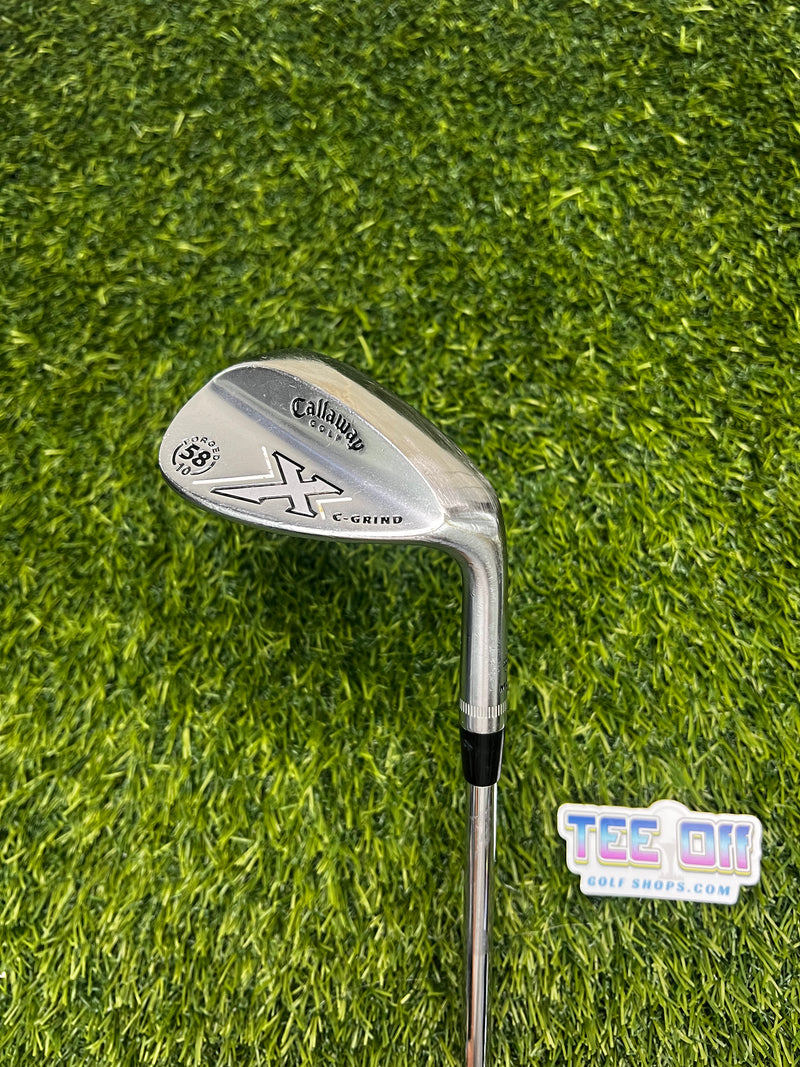 Callaway X C Grind 58 Loft LW Lob Wedge Golf Pride Grip RH