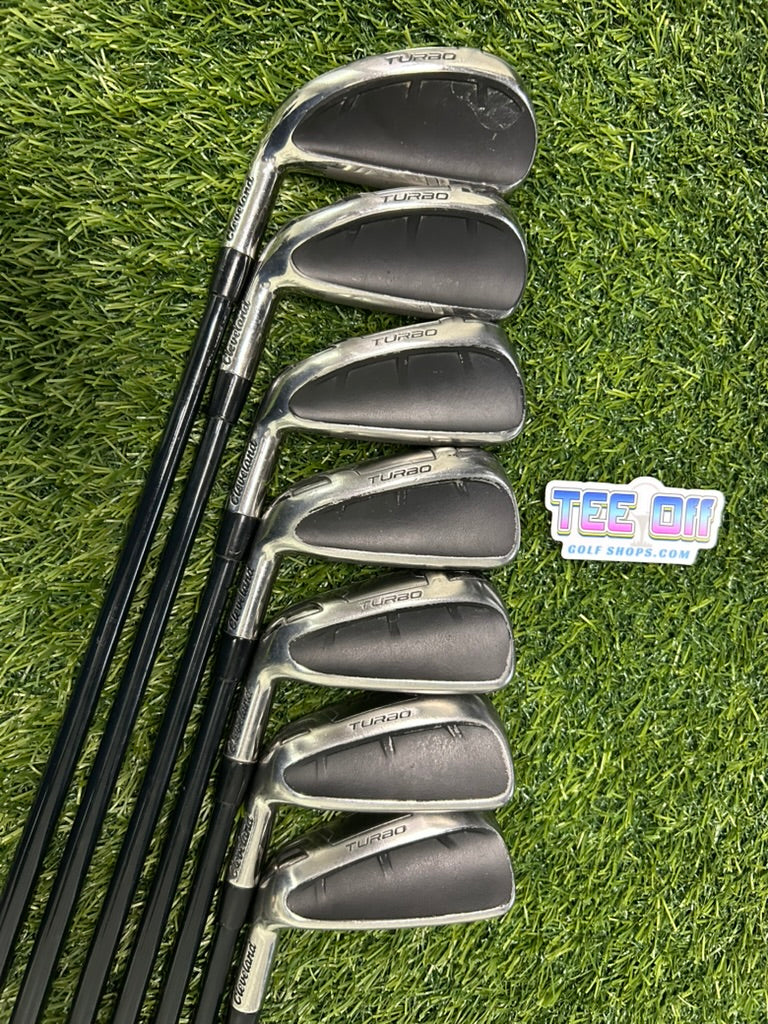 Cleveland Launcher HB 5-DW Hybrid Irons Set Miyazaki Stiff Flex LH