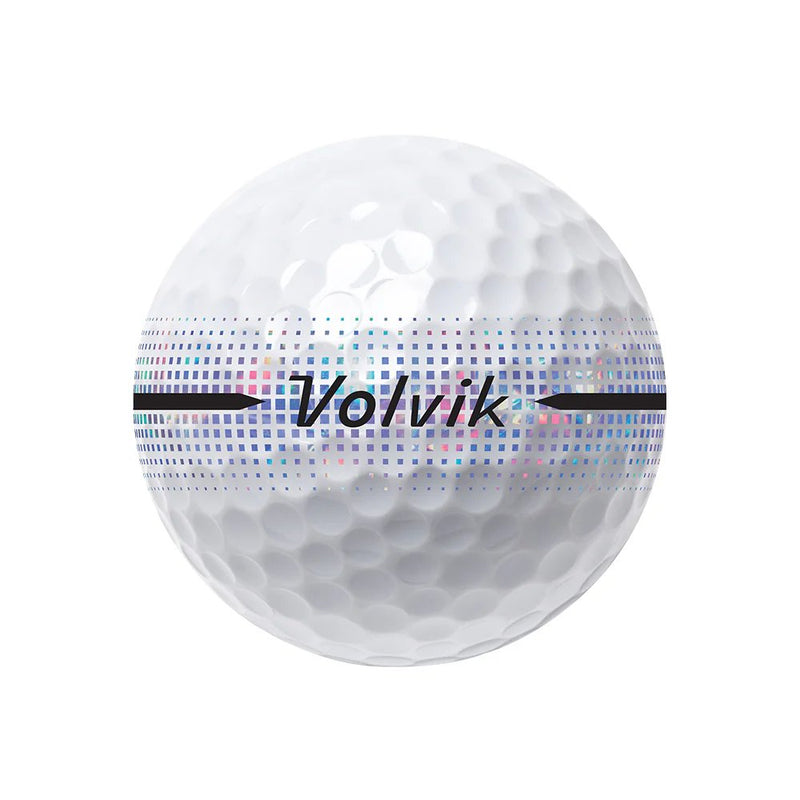 Volvik Axia Hologram Dozen White Golf Balls