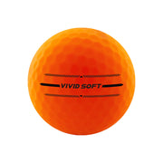 Volvik Vivid Soft Dozen Orange Golf Balls