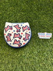 Scotty Cameron JYD USA White Mid Round Mallet Head Cover