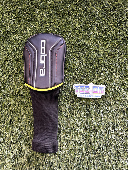 Cobra Black Leather Head Cover Pre-Owned