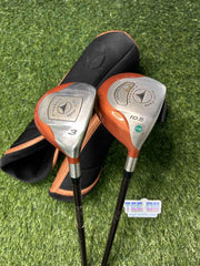 TaylorMade FireSole Driver 3W Wood Set Bubble Regular Flex RH