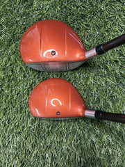 TaylorMade FireSole Driver 3W Wood Set Bubble Regular Flex RH