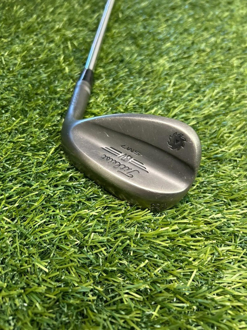 Titleist SM7 Black 58 Loft LW 10B Steel Wedge Flex GP Grip RH – Pre-Owned Golf Club – TEE OFF Golf Shops