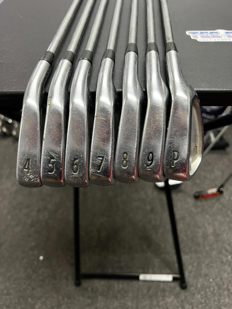 Cobra Amp Forged Irons Set 4-PW Steel Stiff Flex RH