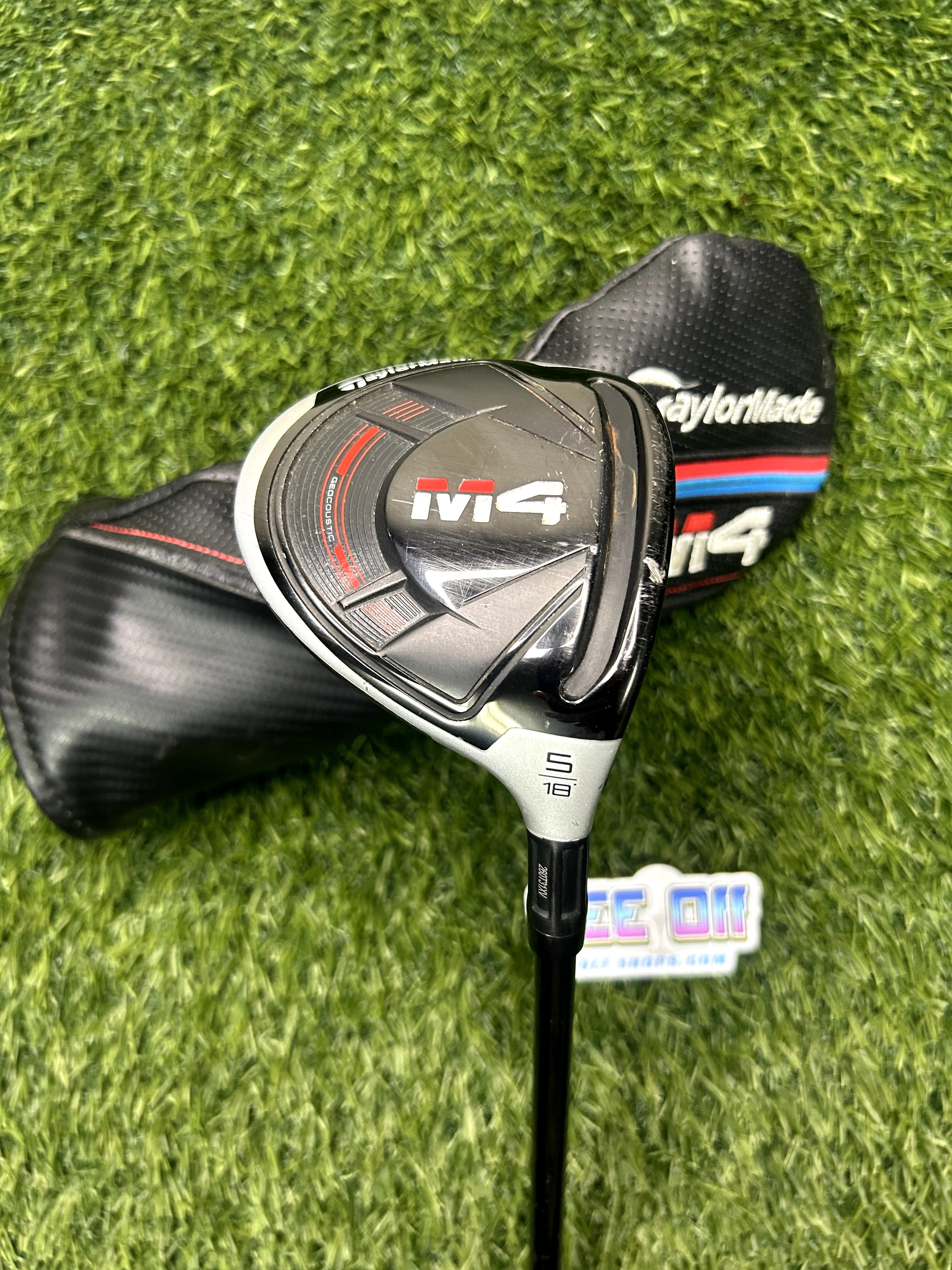 TaylorMade M4 フェアウェイウッド 5番 18度 TaylorMade M4 5-Wood 18 Loft Regular RH — TEE OFF GOLF SHOPS
