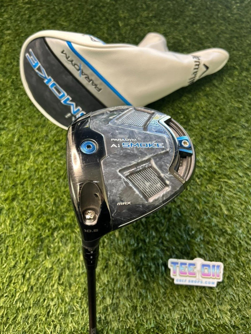 Callaway Ai Smoke Max Driver 10.5 Loft Tensei Regular Flex GP Grip LH