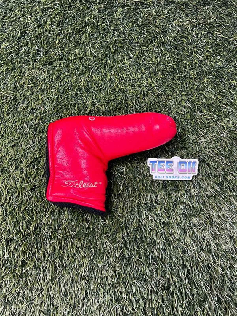 Scotty Cameron Circle T Studio Stainless Red Blade Putter Head Cover