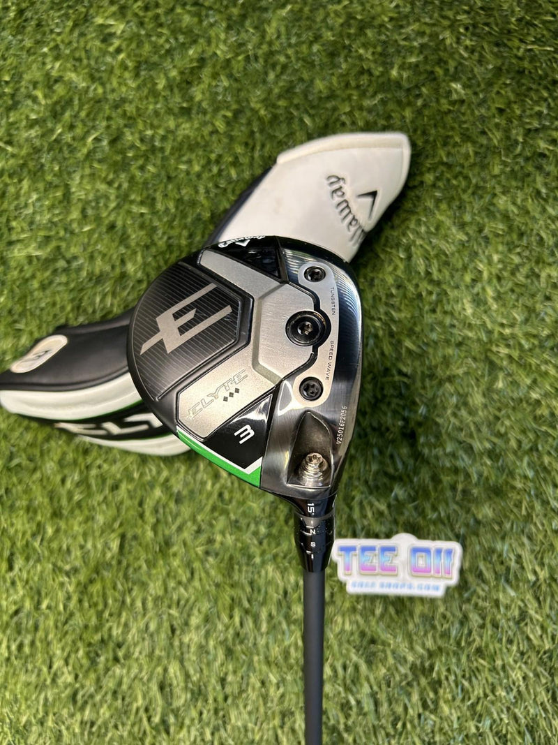 Callaway Elyte Triple Diamond 3W 15 Loft HZRDUS 5.5 Regular Flex RH